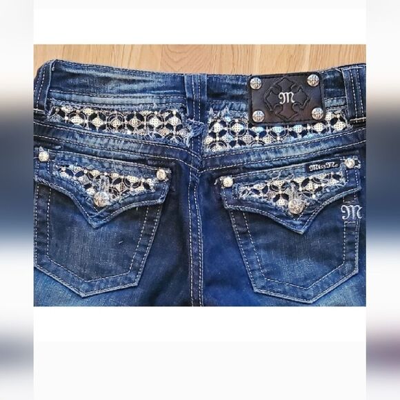**Rare** Miss Me Sequins and crystal jeans - Picture 3 of 7
